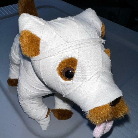 1999 PUFFY the Dog Stuffed bandaged ace wrap as in Something About Mary movie - Picture 8 of 10